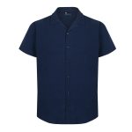 پیراهن آستین کوتاه مردانه ناوالس مدل BACONAO SHIRT رنگ سرمه ای